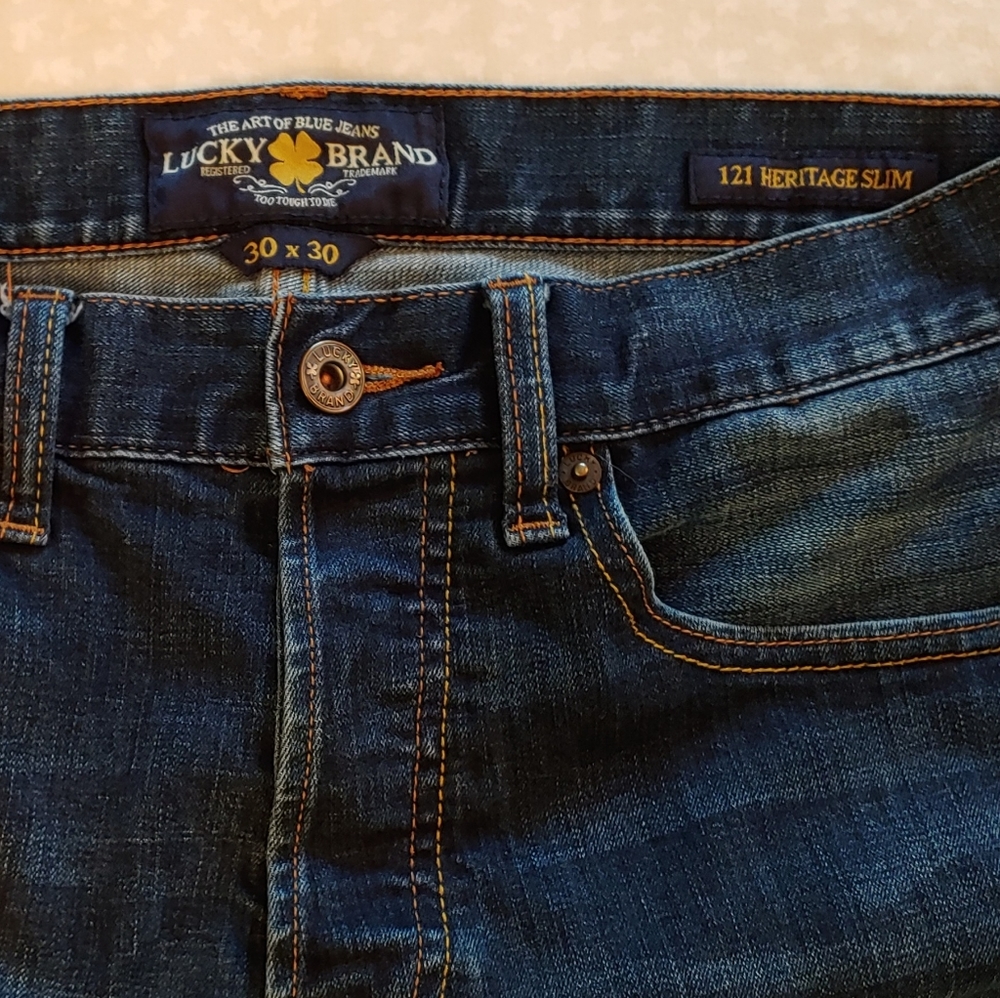 Lucky Brand 121 Heritage Slim Jeans - Picture 2 of 12